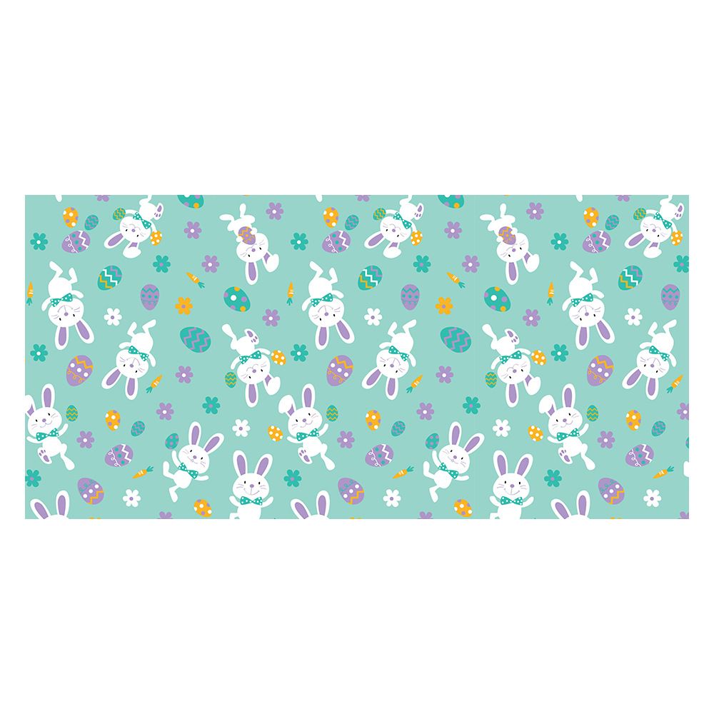 1Pc Easter Rabbit Tablecloth 137*274cm Disposable Table Cloth Happy Easter Home Decor Kids Birthday Party Supplies: Style 4