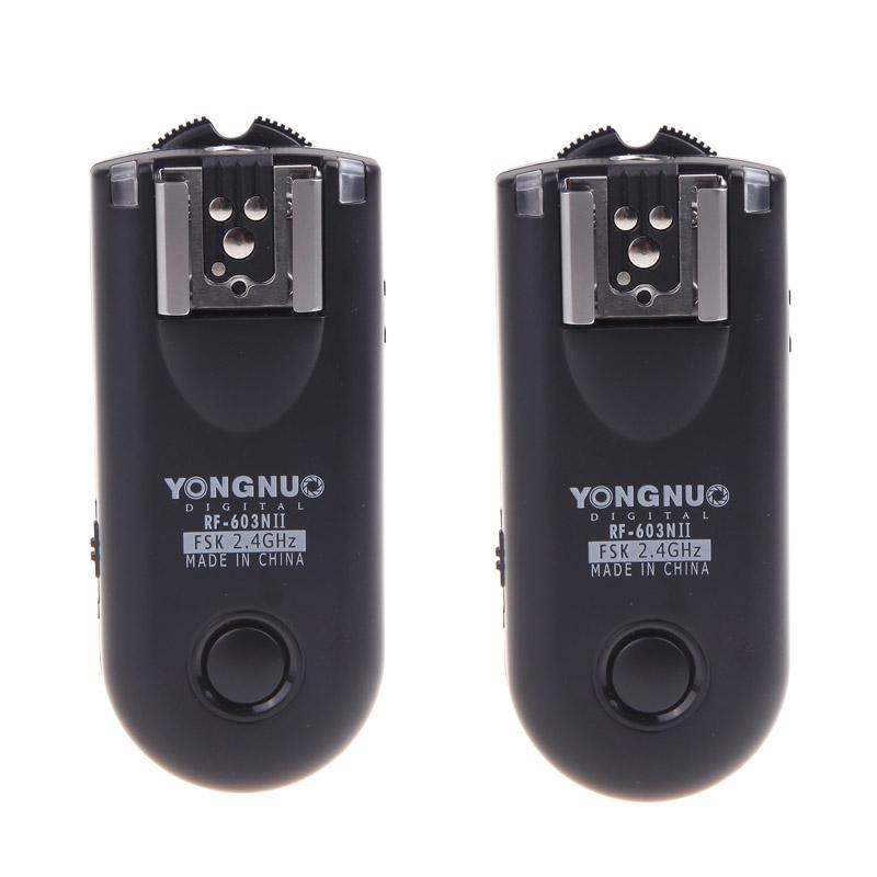 YongNuo RF-603N II Wireless Remote Flash Trigger N3 for Nikon D90 D600 D3000 D5000 D7000