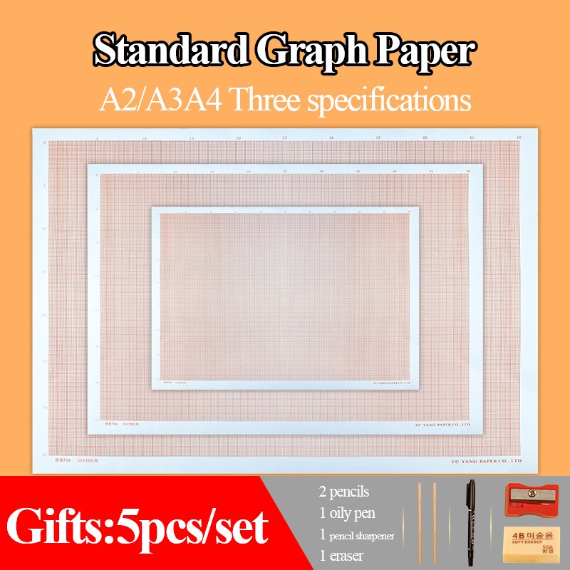 Standardberegning/graf/logaritmisk/koordinatpapir  a4/a3/a2 gitterpapir plaid tegnepapir manuskript tegning k-line papir