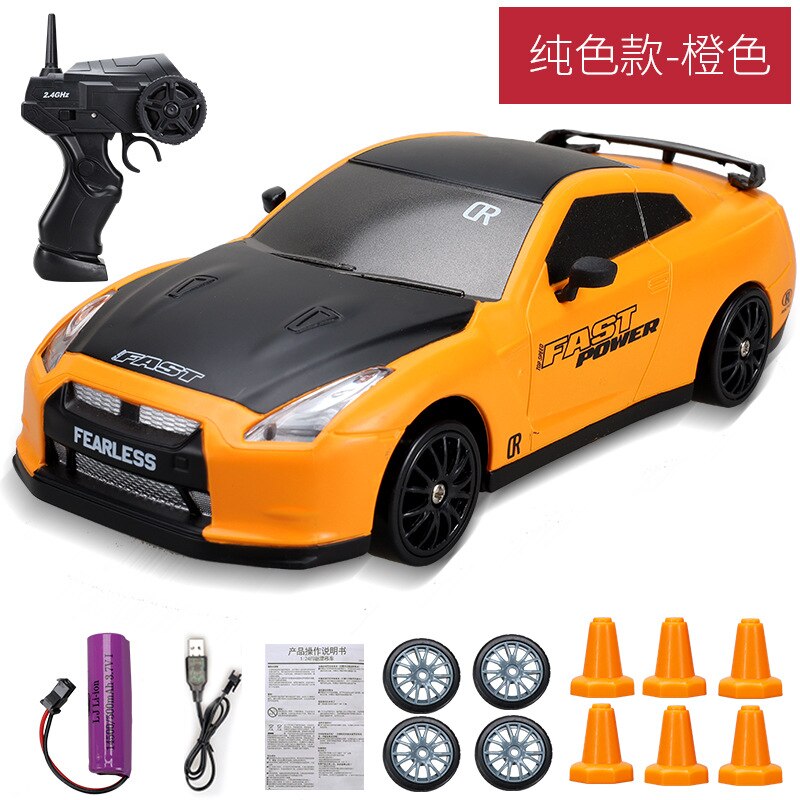 RC Drift Auto Spielzeug Leistungsstarke 4WD 2,4G Schnelle Drifter Racing Auto Fernbedienung GTR Modell AE86 F8 Fahrzeug Auto für Kinder Spielzeug: GTR Y