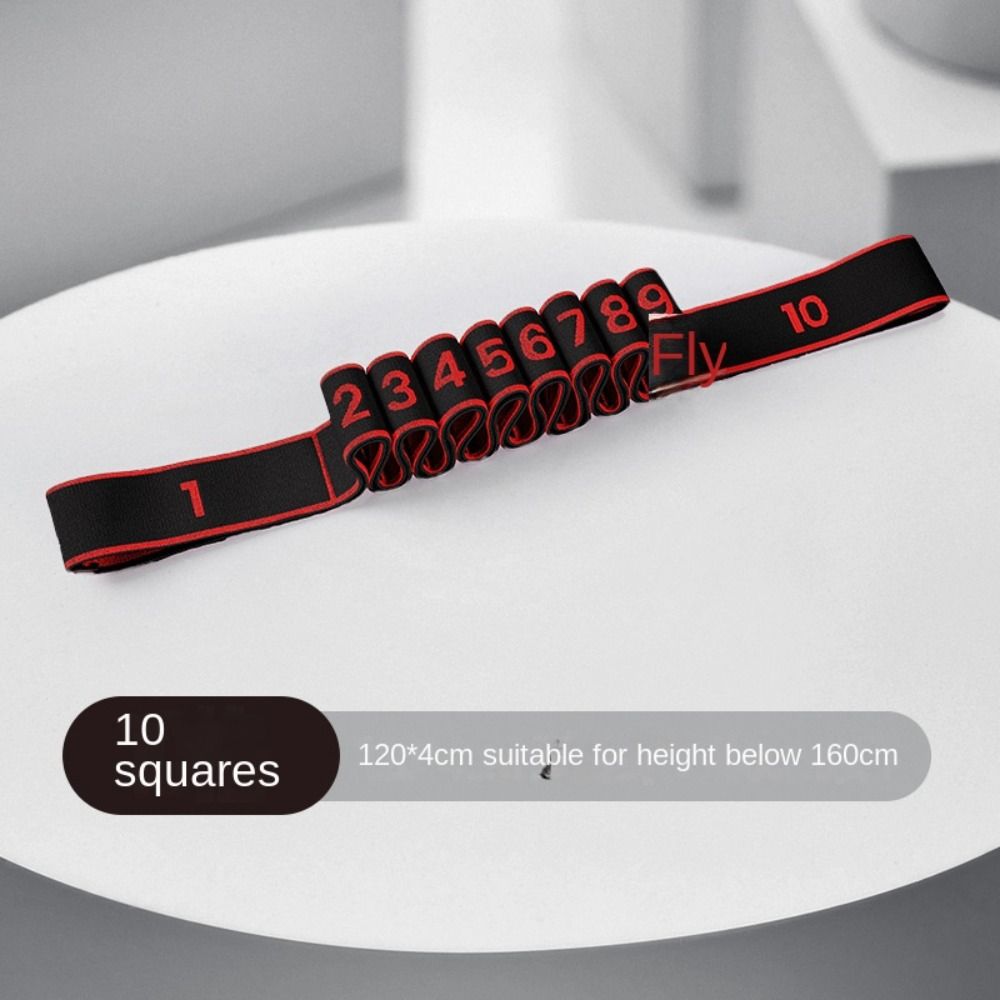 8/10/12 Grid Yoga Resistance Band Yoga Training Elastic Fitness Resistance Bands Crossfit Exercise Textile Cotton: GRAY
