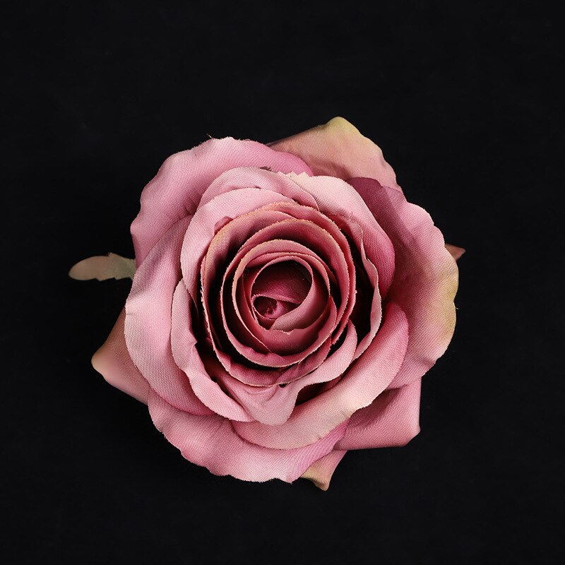 30 stk kunstige blomster silke roser hoved julepynt til hjemmet bryllup dekorative planter kranse brude tilbehør: 7