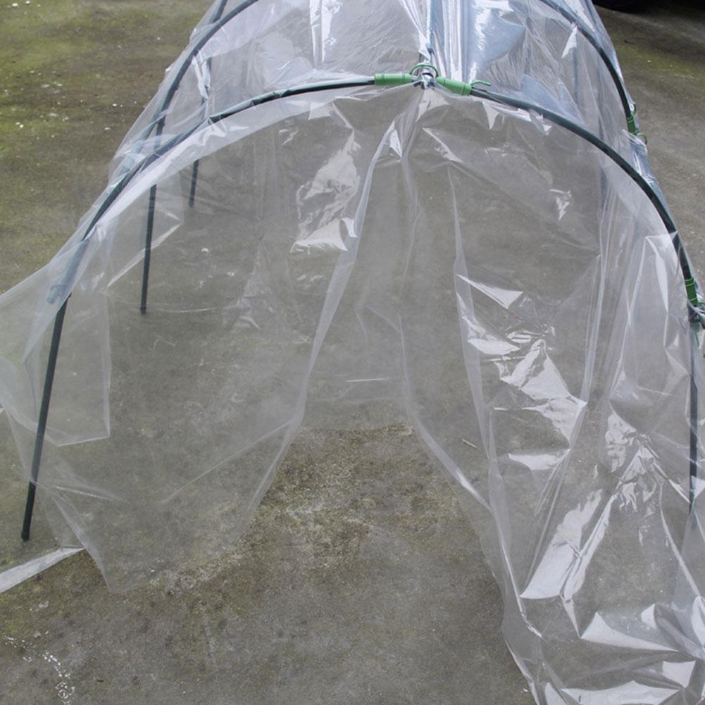 Agricultural Garden PVC Greenhouse Plants Metal Frame Protector Roof Panels Foil Hothouse Warm Room Cover