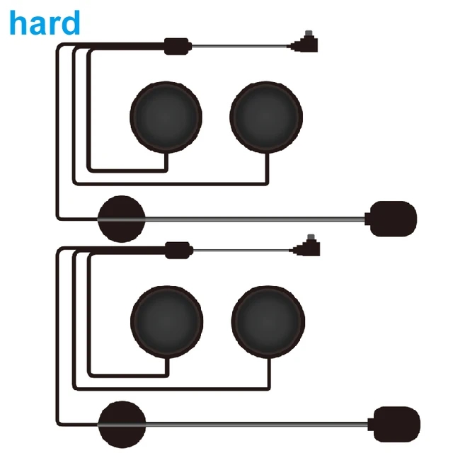 Headphone Only Suitable For Y10/Y10-2X/Y20/Y20-2X/Y20-Max/Y60/Y70/Y80/Y80-2X/Y06/Q08/Q08-2X/ Q58-Max Motorcycle Helmet Headset