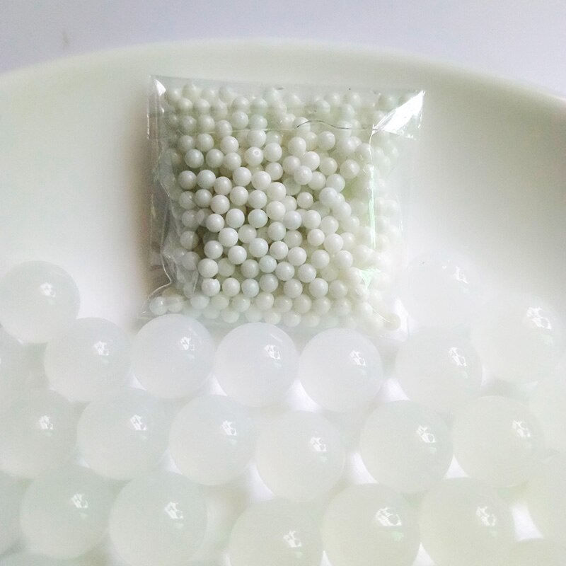 3000 Deeltjes Multi Kleur Kristal Kralen Jelly Kinderen Speelgoed Hydrogel Bal Plantenteelt Ballen Die Groeien In Water: WHITE