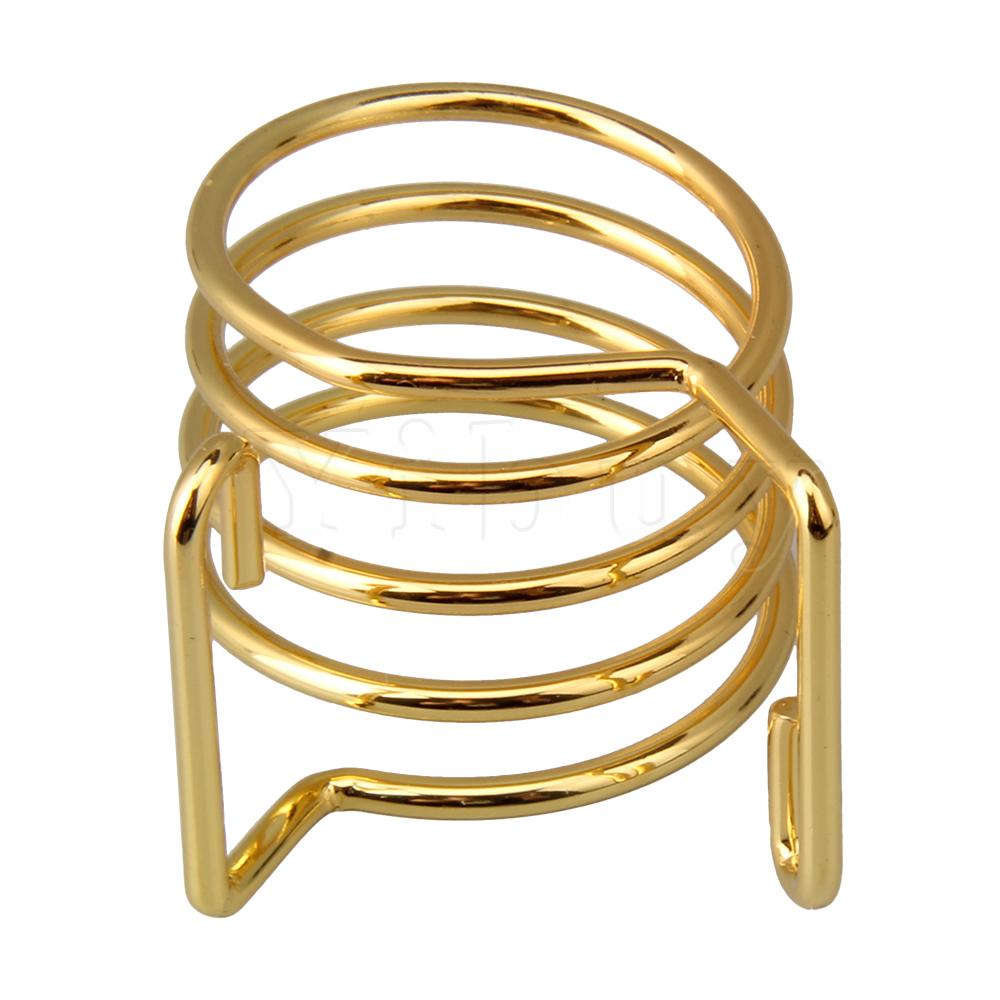 Golden 3.25cm Diameter Traditional Alto Saxophone Spring Ligature