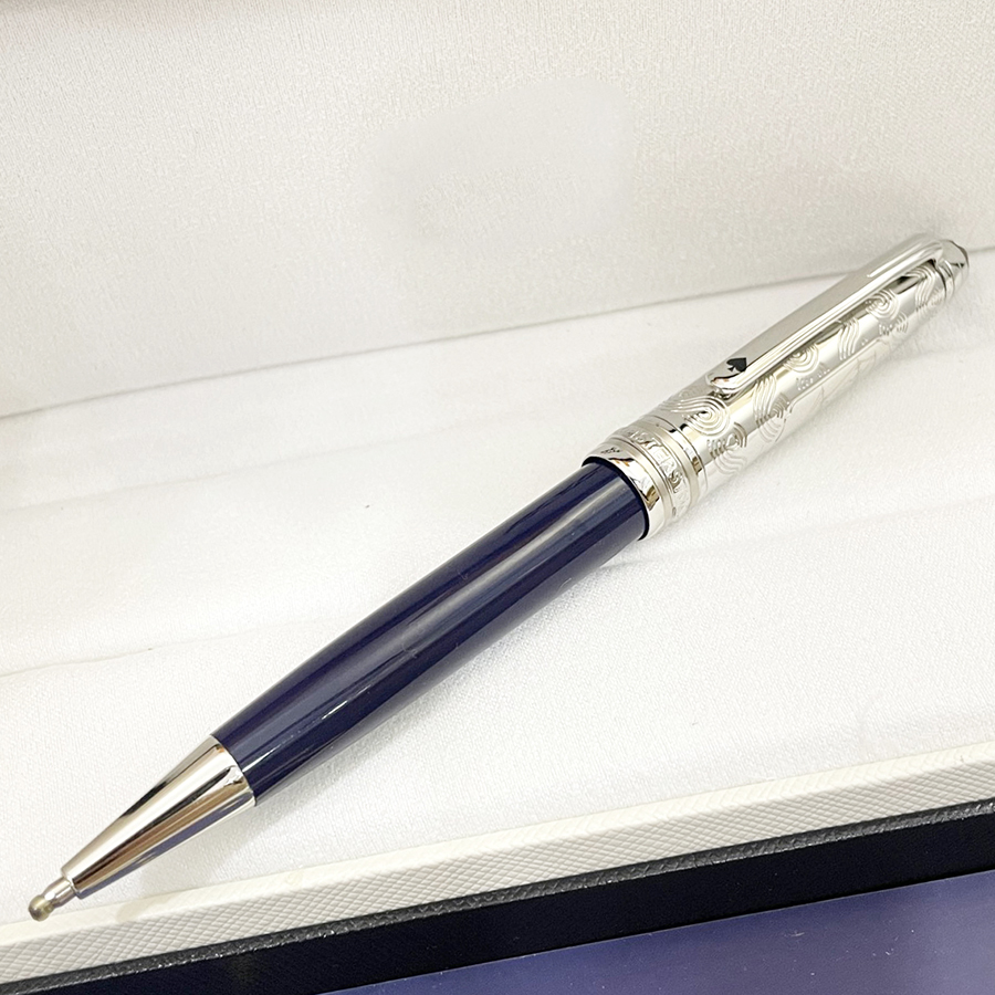 Luxury Pen (Around the world in 80 days) Two colors 163 Roller Ballpoint Pens Stationery Office School Supplies: 3 / No Box