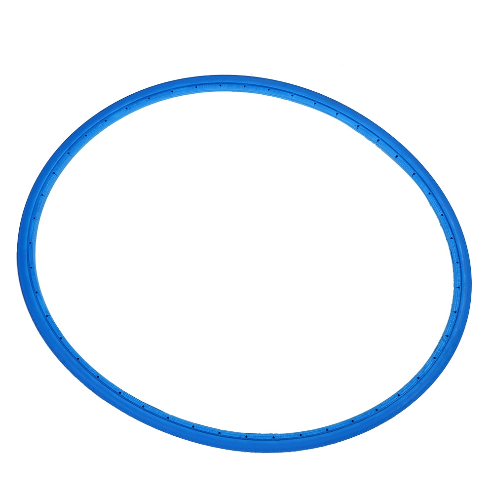 Bike Solid Tire 700x23C Road Bike Bicycle Cycling Riding Tubeless Tyre Wheel inflatable tire explosion-proof: Blue