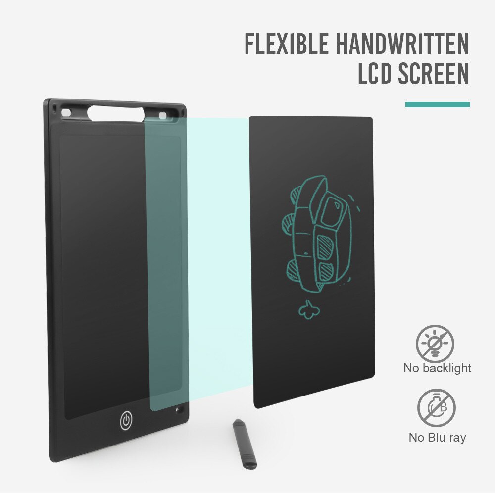 8.5inch Electronic LCD Writing Tablet Pad Office Memo Home Message Kids Drawing Children Early Educational Learning brinquedo