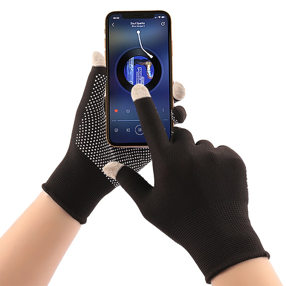 Guantes finos de ciclismo para hombre, protector solar para exteriores, pantalla táctil, ciclismo de montaña, BMX
