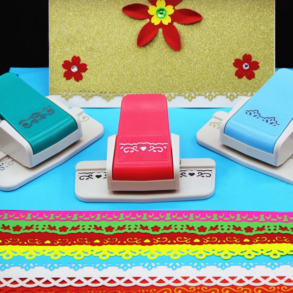1 PC fancy border punch S flower embossing Punch scrapbooking handmade edge device DIY paper cutter craft Handmade