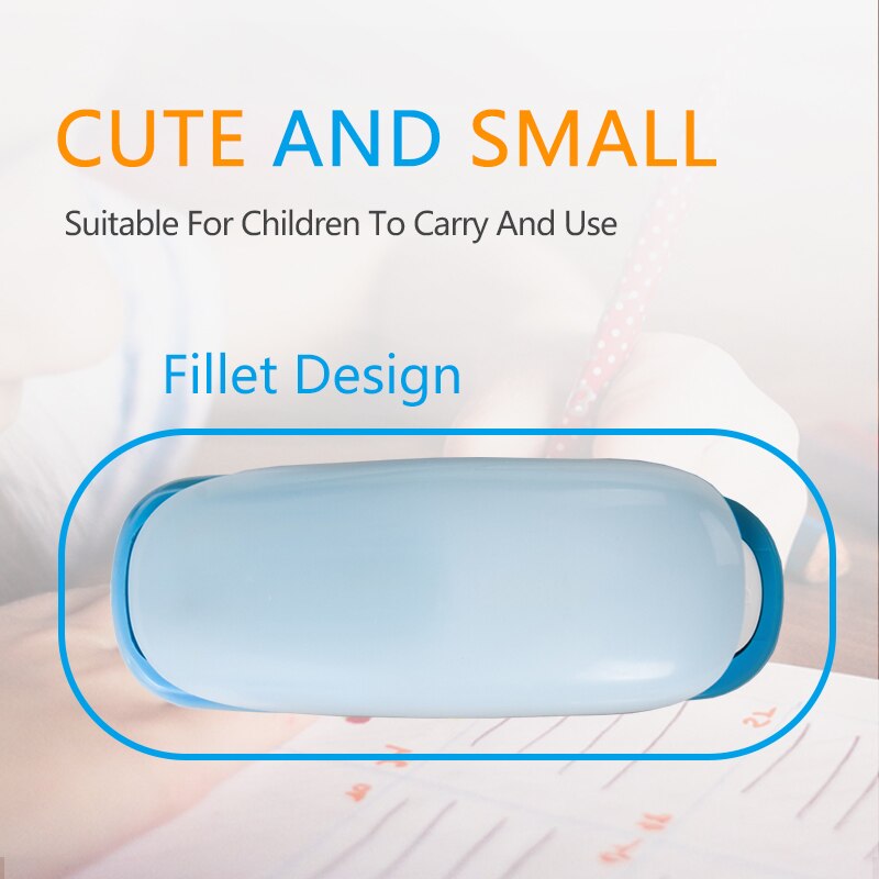 Stapleless Stapler Book Paper Stapling Stapler Mini Portable Staple-Free Stapler No Nails No Staples Stapler Office Supplies