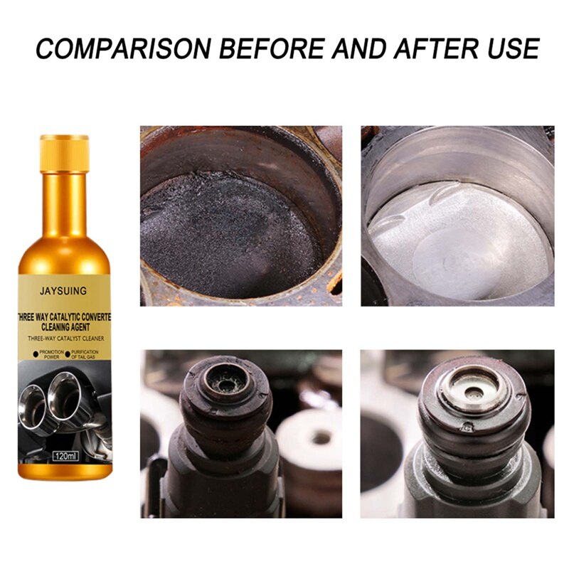¿Jaydeming-Accesorios de limpieza... catalizador de motor limpiador de refuerzo de motor multiusos 120ml 1 Uds?