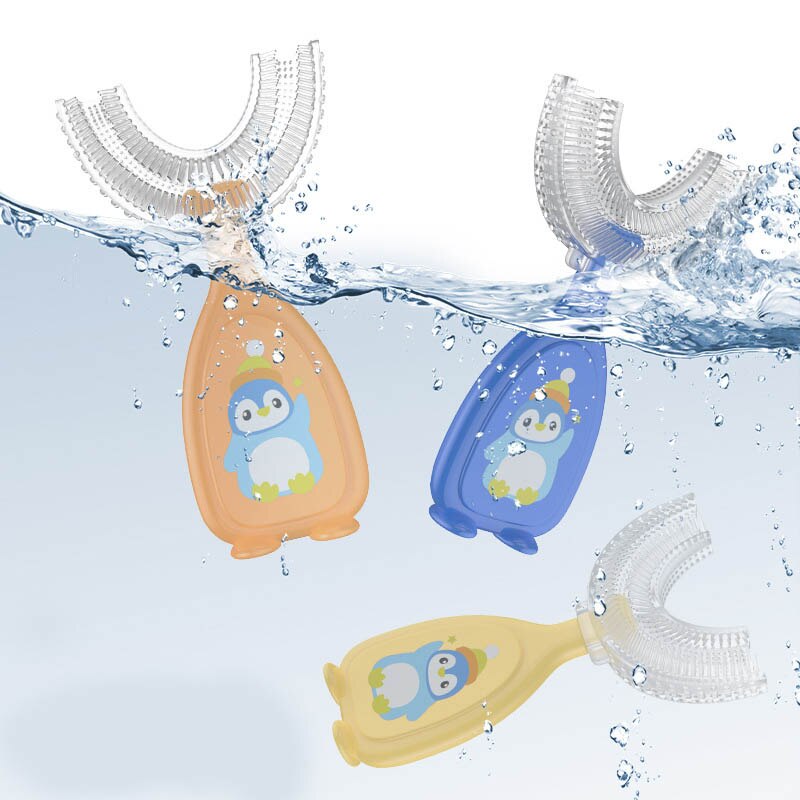 Spazzolino da denti per neonato spazzolino da denti per bambini denti per bambini cura orale spazzola per pulizia denti in Silicone morbido articoli per bambini regalo per bambini sd