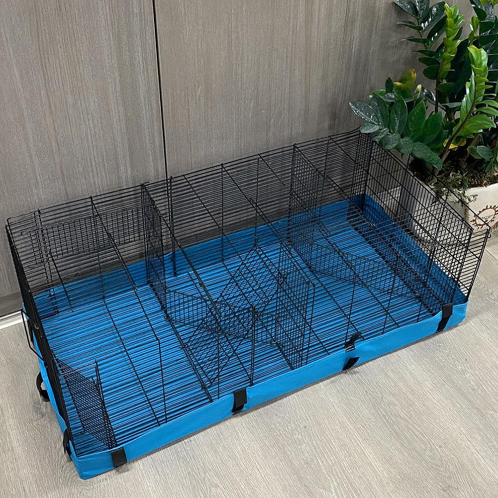 Kooi Buiten Liner Wasbare Bottom Cover Mat Voor Cavia Kooi Eten Anti-Vuil Pad Waterdicht Pet Afneembare Stof cover