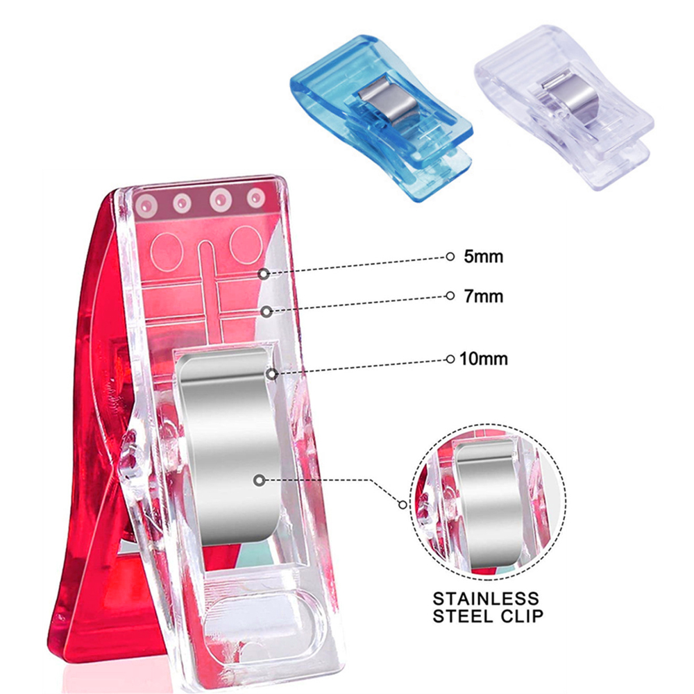 50/20/10Pcs Multicolor Kledingstuk Clip Patchwork Naaien Clip Plastic Klemmen Quilten Crafting Haken Breien Veiligheid Clip