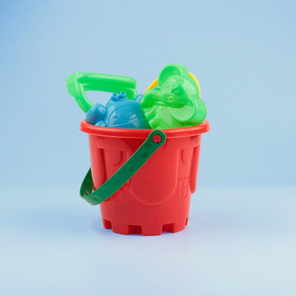 7 pièces été enfants enfants bébé seau pelle râteau moule jeu de plein air plage sable jouer ensemble de jouets jeu d'eau