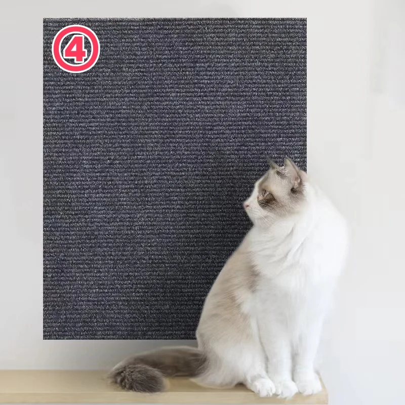 Self-adhesive Cat Scratching Mat Trimmable Cat Scratcher Sofa Tape Scratching Post Carpet Cats Scratch Board Cat Accessories