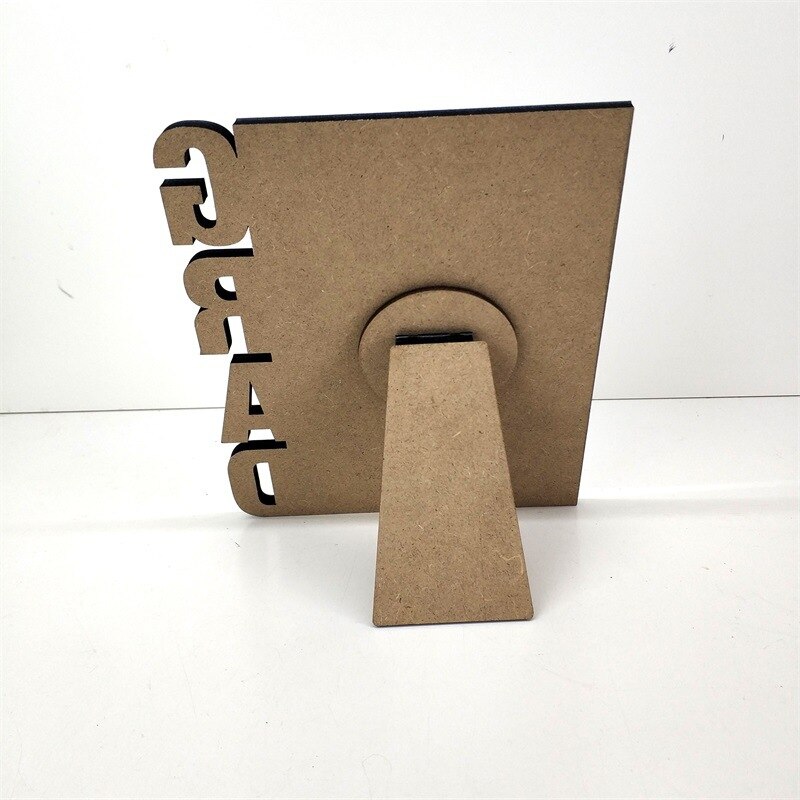 4 Stks/partij Sublimatie Blanks Mdf Foto Plaat Tag Afdrukken Sublimatie Inkt Transfer Print Afstuderen Diy