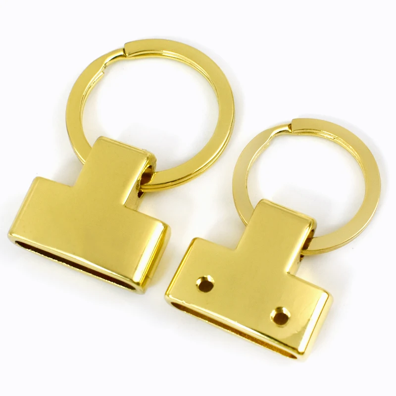 5/10/20Pcs 20/24mm O Rings Metal Buckles Keychain Hook Ring Buckle for Bag Strap Connector Clasp Webbing Clip Craft Accessories: S / Rose Gold