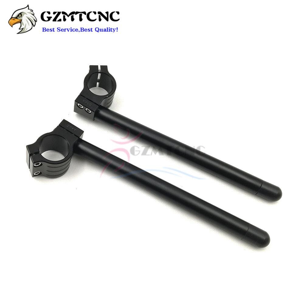 31 32 33 35 36 37 38 39 40 41 43 45 46 48 50 51 52 53 54 55 MM Fork Clip Ons CNC Clipon for Honda Kawasaki Yamaha 22MM Handlebar
