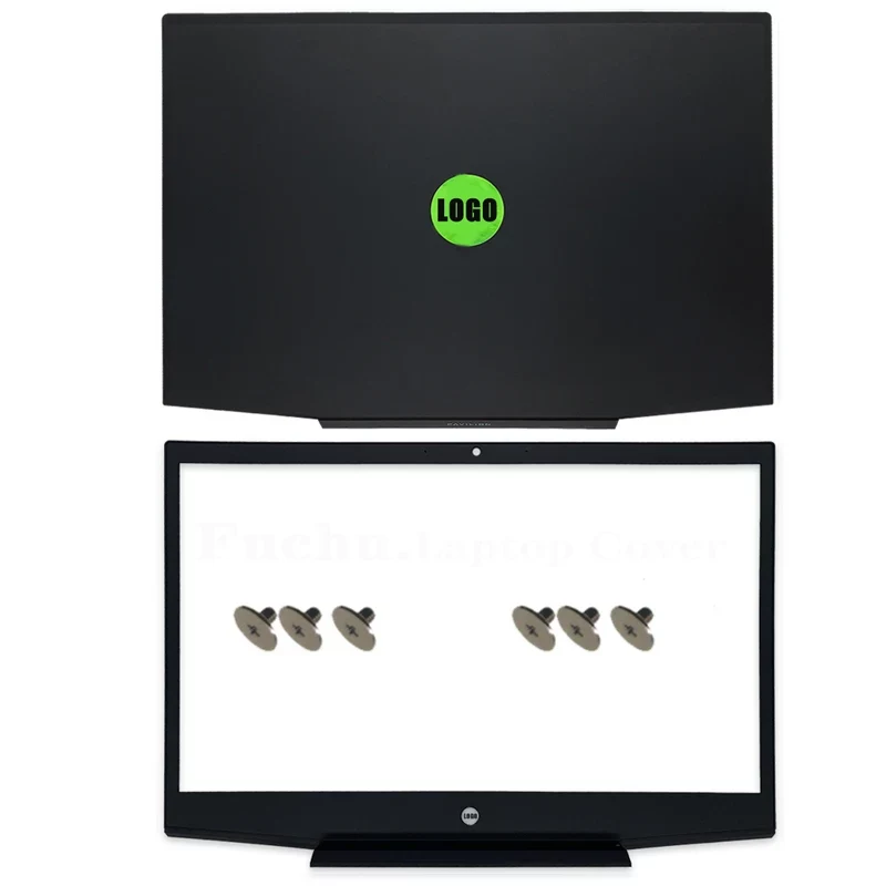 Nouvelle couverture arrière LCD pour HP Pavilion 15-CX TPN-C133 ordinateur portable avant lunette/charnières/repose-l'hypothèse majuscule/boîtier astronomique L20314-001 vert: GRIS