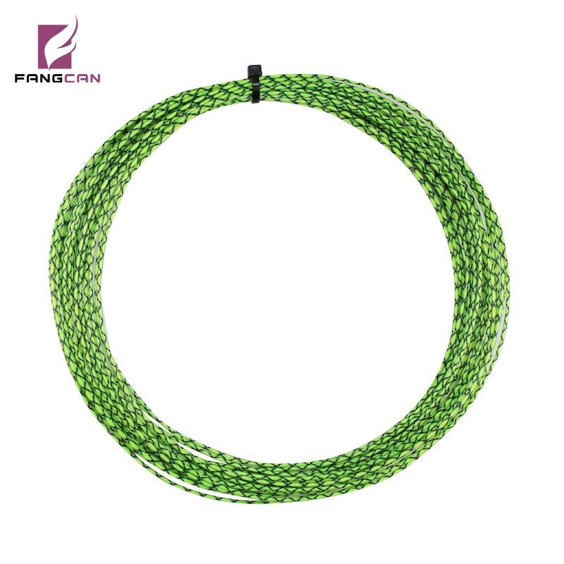 Hihg Grade Nylon Squash Racket String Met Multi Kleuren 1.20Mm Multifilament Squash String: Green and black