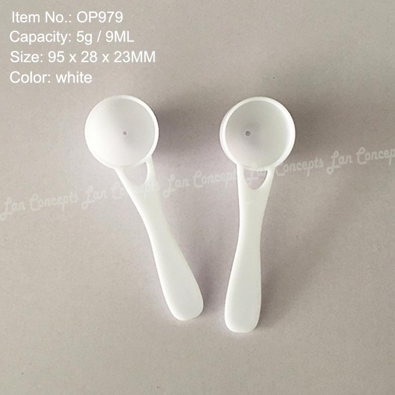 50 teile/los Messung Kunststoff Scoop PP Löffel 0,25g 0,5 ml 0,85g 1,7 ml 1,5g 3ml 5g 9ml 20g 40ml 25g 50ml für Möglichkeit-freies: 5g 9ml OP979