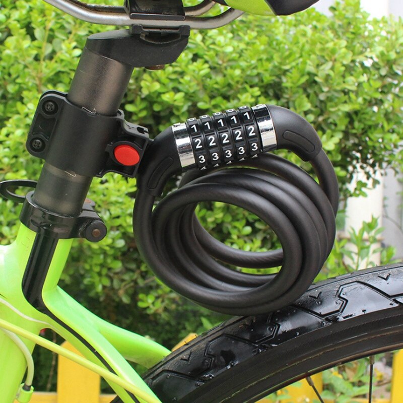Bicycle Steel Cable Lengthened Anti-Theft Lock Out... – Grandado