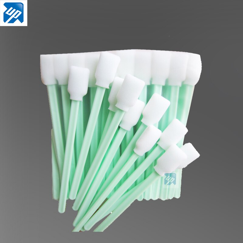 50 pcs Sponge sticks swabs for Epson Roland Mimaki Mutoh All Large Format Solvent Printer Printhead cleaning swabs