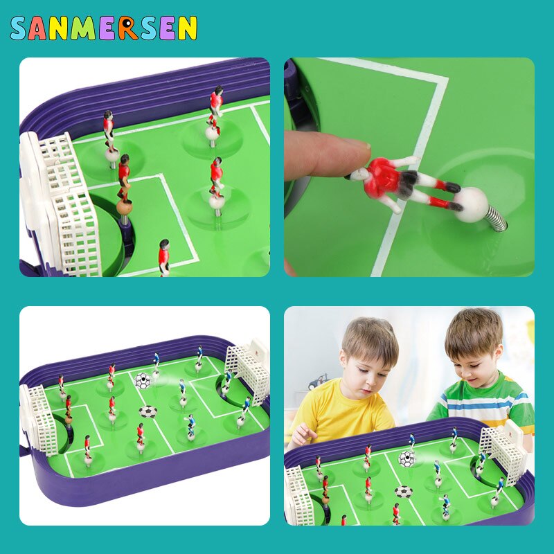 Juegos de mesa de fútbol para niños, mesas de , Mini campo de fútbol, juguetes de interacción, , juego familiar, para chico
