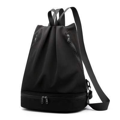 Cosyde Waterproof Swimming Backpack Men Duffle Beach Bag Women Fitness Gym Blosa Oxford Travel Backpacks 20L Sport Fitness Bag: Black