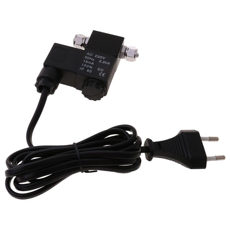 110V/220V EU US Plug 50Hz CO2 Aquarium System Magnetic Solenoid Valve Regulator