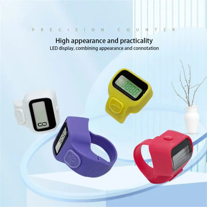 Counting Electronic Counter Unique Mini Ring Counting Electronic Convenient Tool People Counter Easy To Use Counter