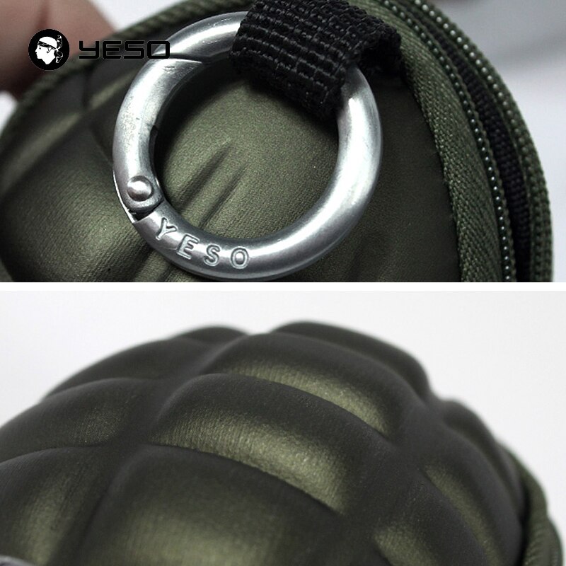 YESO Neue PU Männer Schlüssel Halter Geldbörsen Unisex Oval Kopfhörer Fall Tasche Haushälterin Für Schlüssel Organizer Geldbörse Für auto Schlüssel Tasche