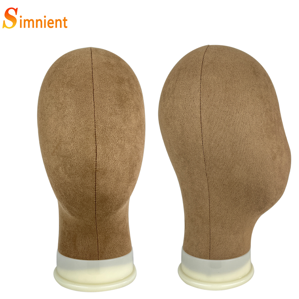 Mannequin Head Wig Stand Canvas Block Head With Adjustable Mannequin Head Tripod For Wigs Making Display Wth Wig Caps T Pins