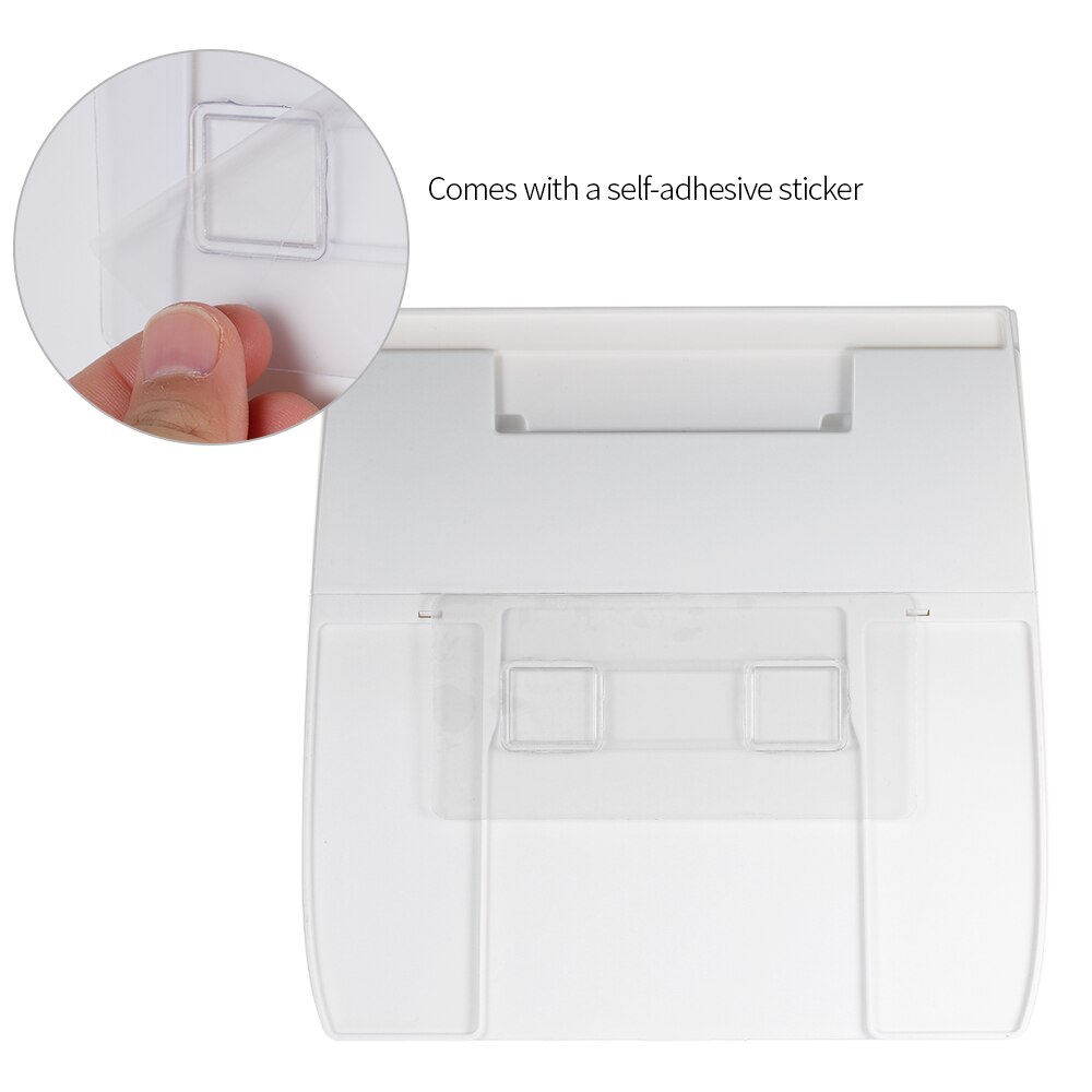 ECOCO Wall-Mounted Kitchen Tissue Dispenser Tissue Box for Multifold Paper Towels Tissue Storage Box Drawer Bathroom Organizer