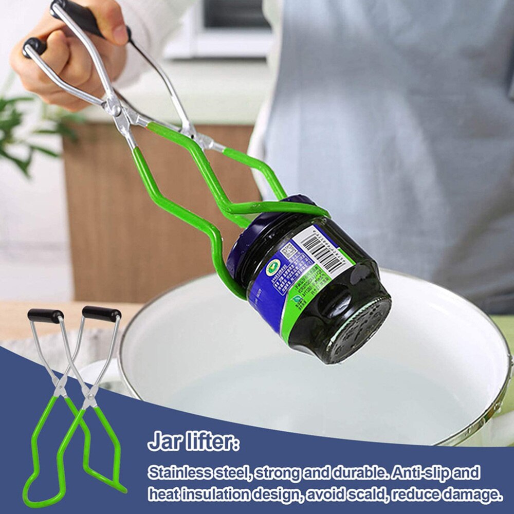1 Set Canning Set Practical Jar Lifter Brush Funnel Kit Kitchen Canning Tools