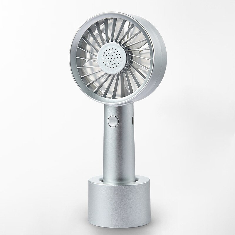 USB Cooling Portable Mini Fan Portable Rechargeable Super Mute Handheld Electric Table Air Cooler Stand Fan Ventilador
