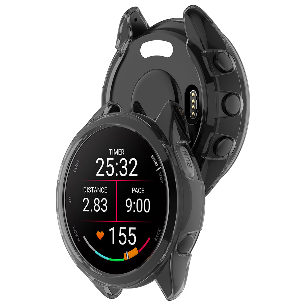 Siliconen SmartWatch Beschermhoes Cover voor Garmin Forerunner 165/165 Muziek Sport Zachte Tpu Horloge Protector Shell Waterdicht