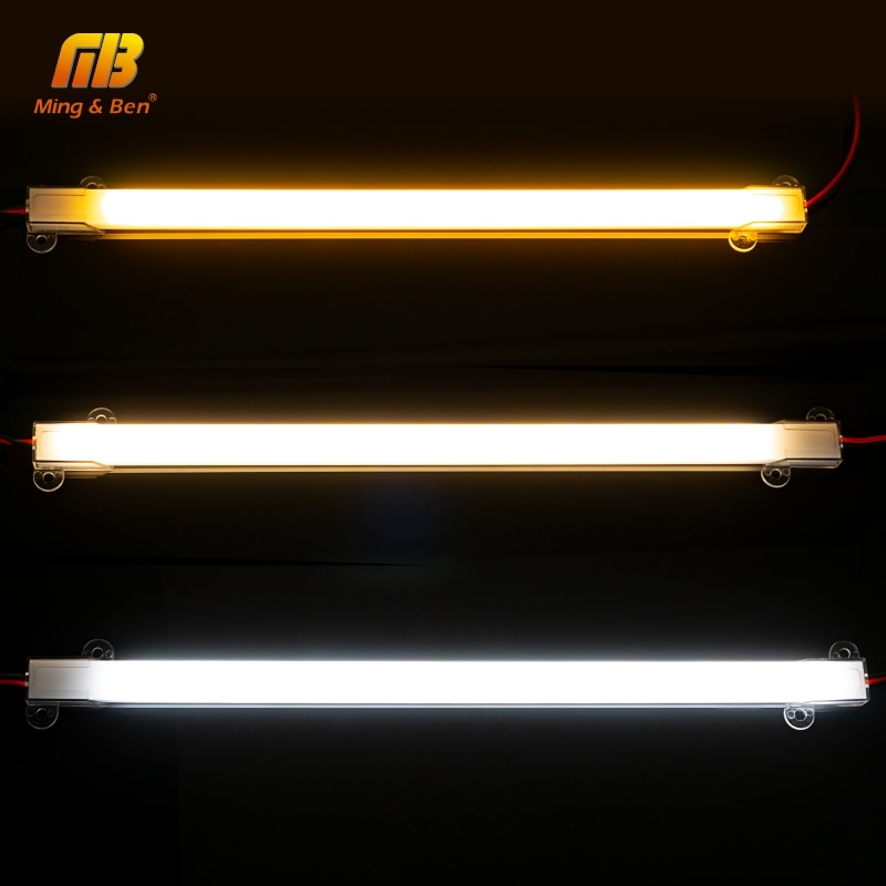 5Pcs Wall Corner LED Bar Light 72LEDs High Brightness LED Strip Clear Shell Milky White Shell 30cm 50cm LED Kitchen Lighting