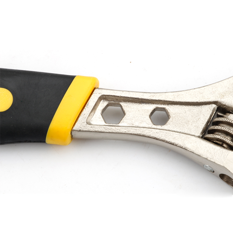 Llave inglesa ajustable de gran apertura para el hogar, herramientas deslizantes de ángulo ajustable de 6-8-10-12-15 pulgadas,