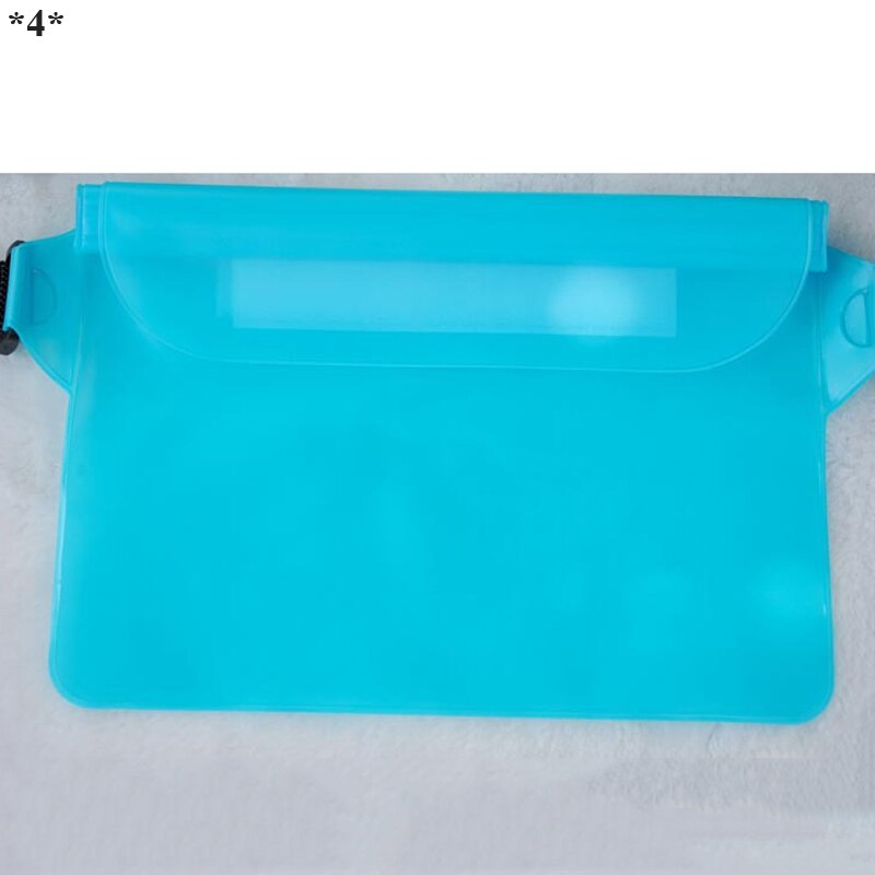 Waterdichte Drift Duiken Zwemmen Tas Onderwater Dry Schouder Taille Pack Bag Pocket Pouch Pvc Zak Waterdichte Rugzak Universal: Light blue