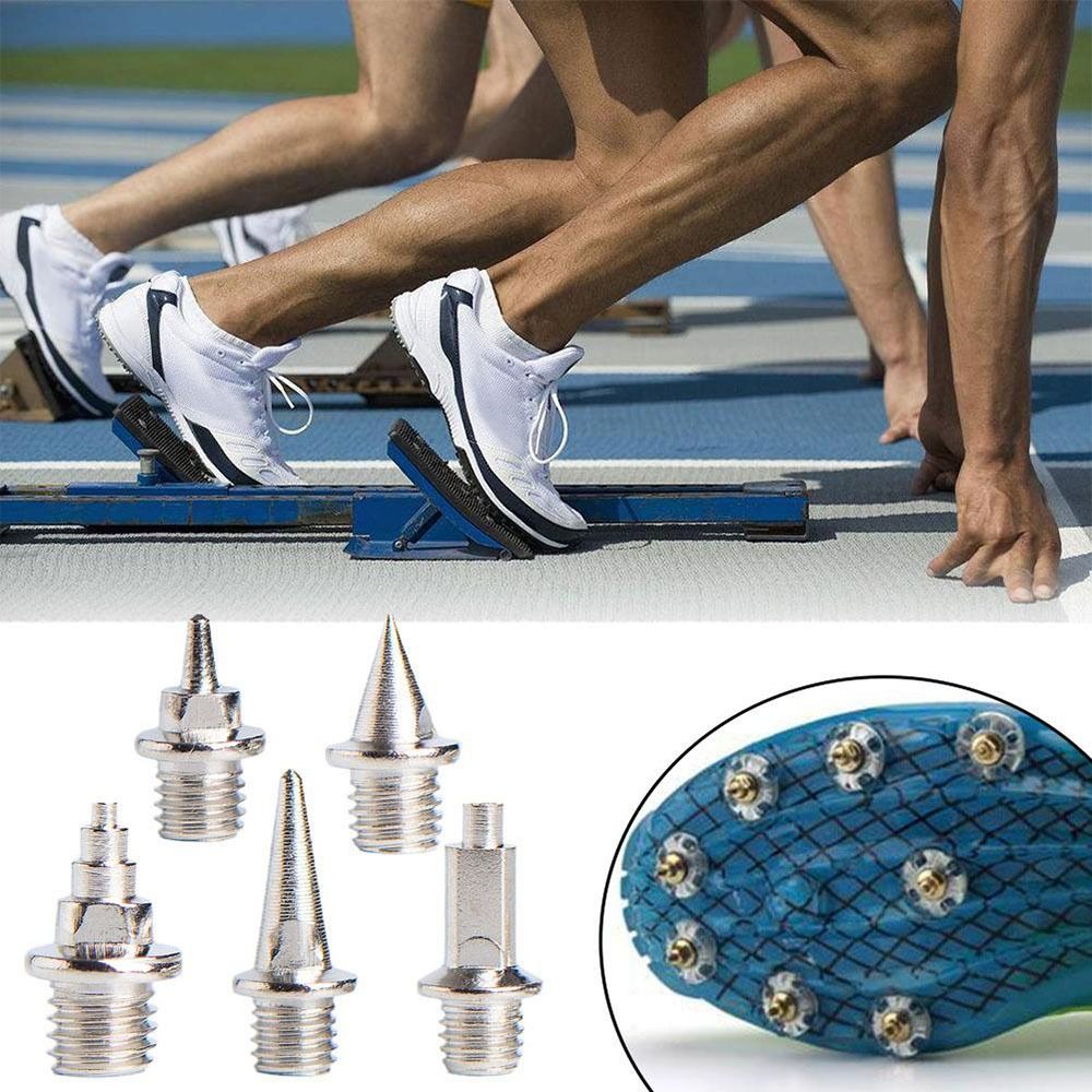Tachuelas de acero para zapatos de pista, 16 piezas, pinchos para calzado de campo, Sprinting, Cross Country