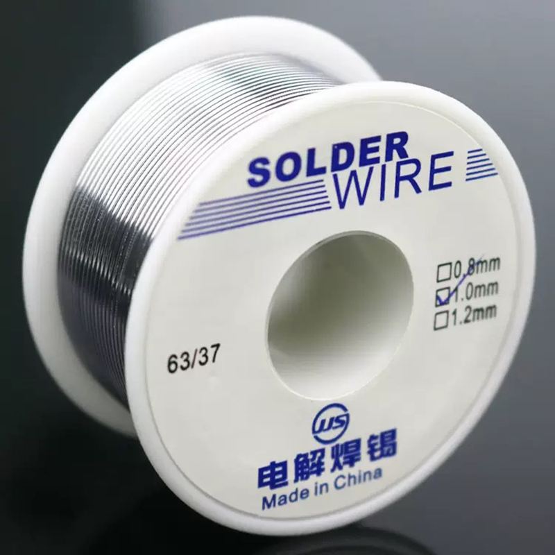 100/20g Solder Wire Tin Roll Clean Rosin Welding Core Soldering Wire Flux Reel Tube Low Temperature Easy Melt Solder Wire
