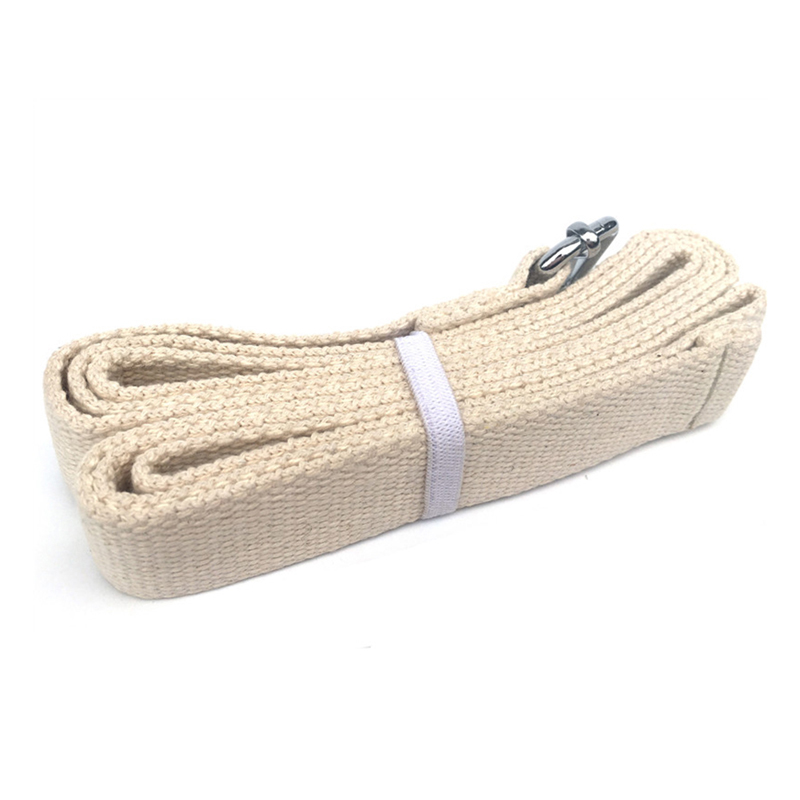300cm Puur Katoen Pilates Yoga Stretch Riem Opening Schouder Borst Vrouwen Yoga Stretch Strap Verstelbare Fitness Oefening Gym Touw