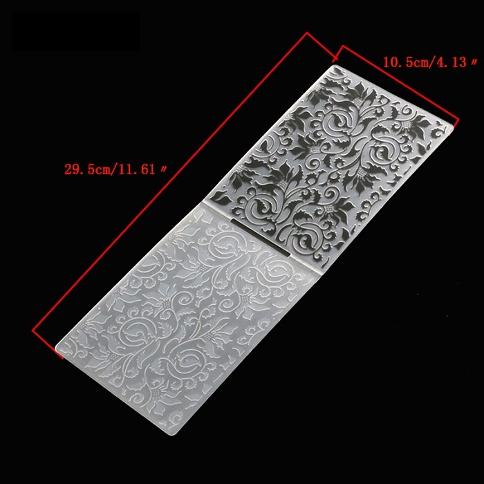 1 Plantilla de plástico en relieve para manualidades, confección de tarjetas, papel 3D DIY, Tarjeta para álbum de fotos, decoración de boda, álbum de recortes, carpeta en relieve: T10255