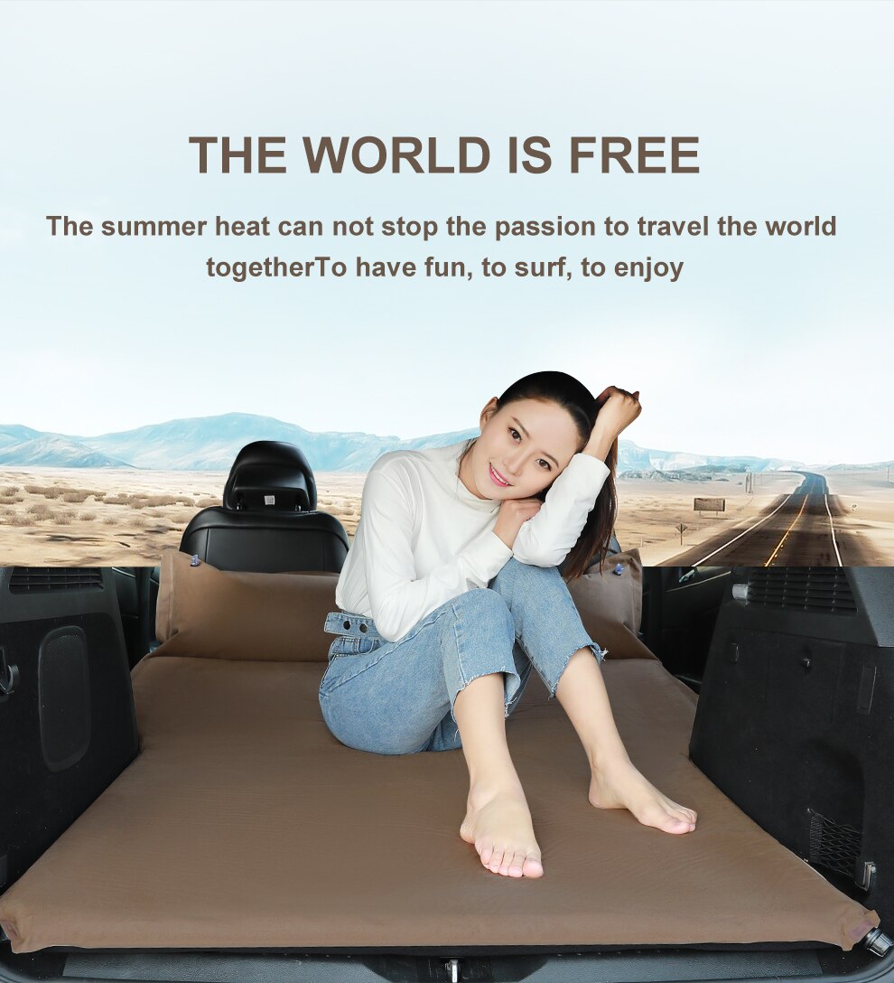 Inflatable car mattress SUV Inflatable Car Multifunctional Car inflatable bed car accessories inflatable bed travel goods