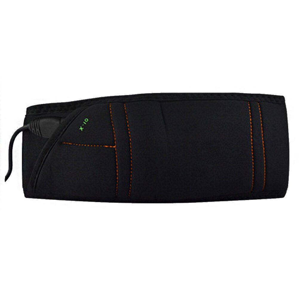 Taille wickeln Abnehmbare Abnehmen Gürtel Schwarz 220W Bauch Massagegerät USB Ladung Einstellbare Modi Ergonomische Elektrische Vibration 3,7 V