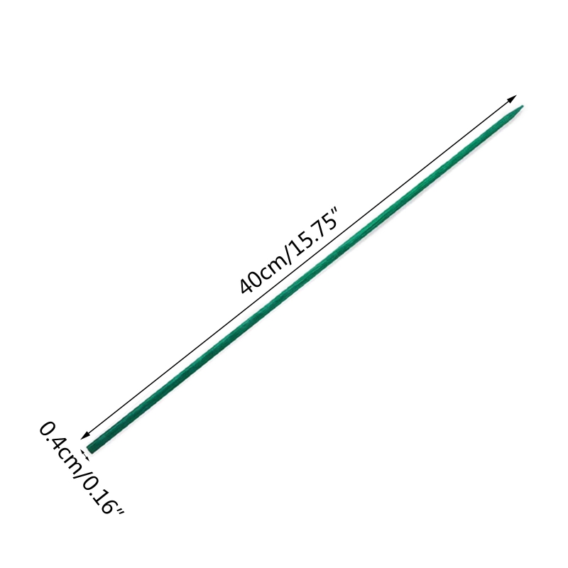 30 Pcs Hout Groene Houten Stokken Plant Stakes Bloemen Planten Ondersteuning Teken Posting Tuin Sticks Diy Plant Bloem Decoratie